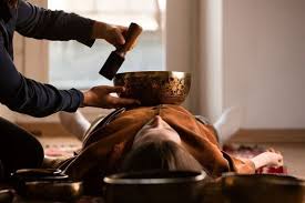 Tibetan singing bowls used for sound healing